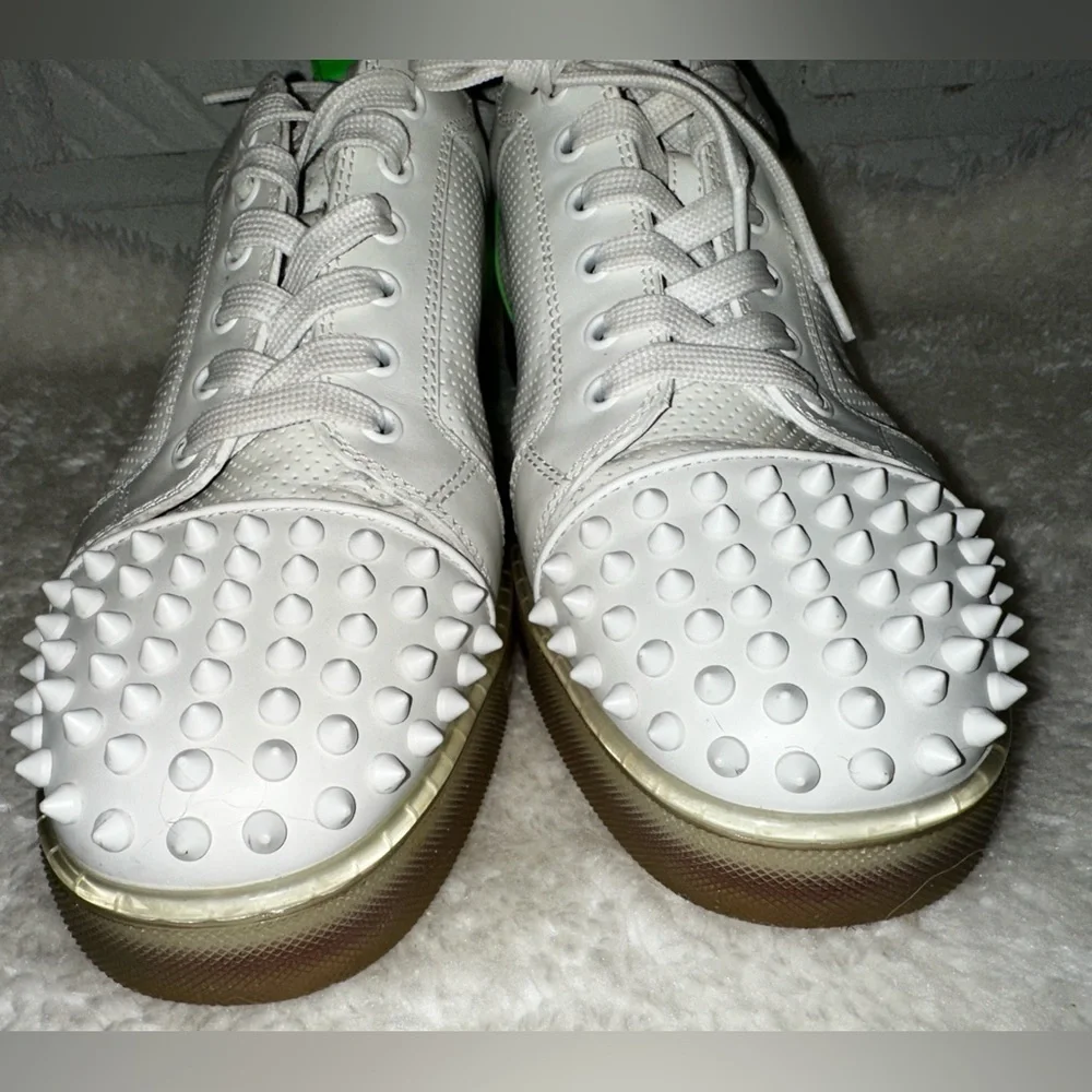 Christian Louboutin - Louis Junior Spikes sneakers Size 44 - Picture 7 of 15